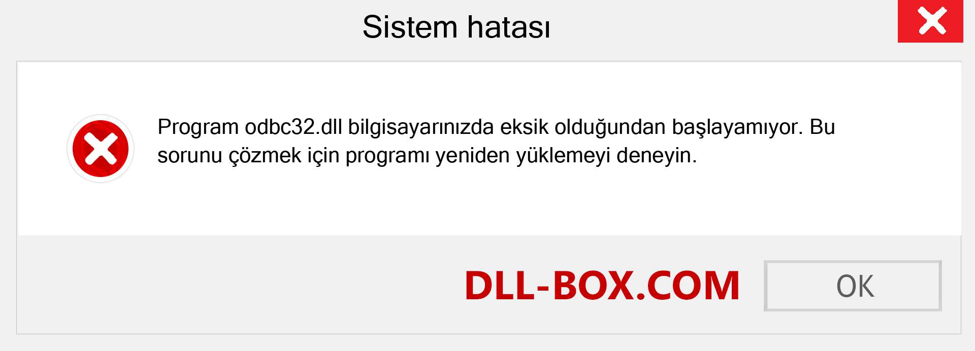 odbc32.dll dosyası eksik mi? Windows 7, 8, 10 için İndirin - Windows'ta odbc32 dll Eksik Hatasını Düzeltin, fotoğraflar, resimler